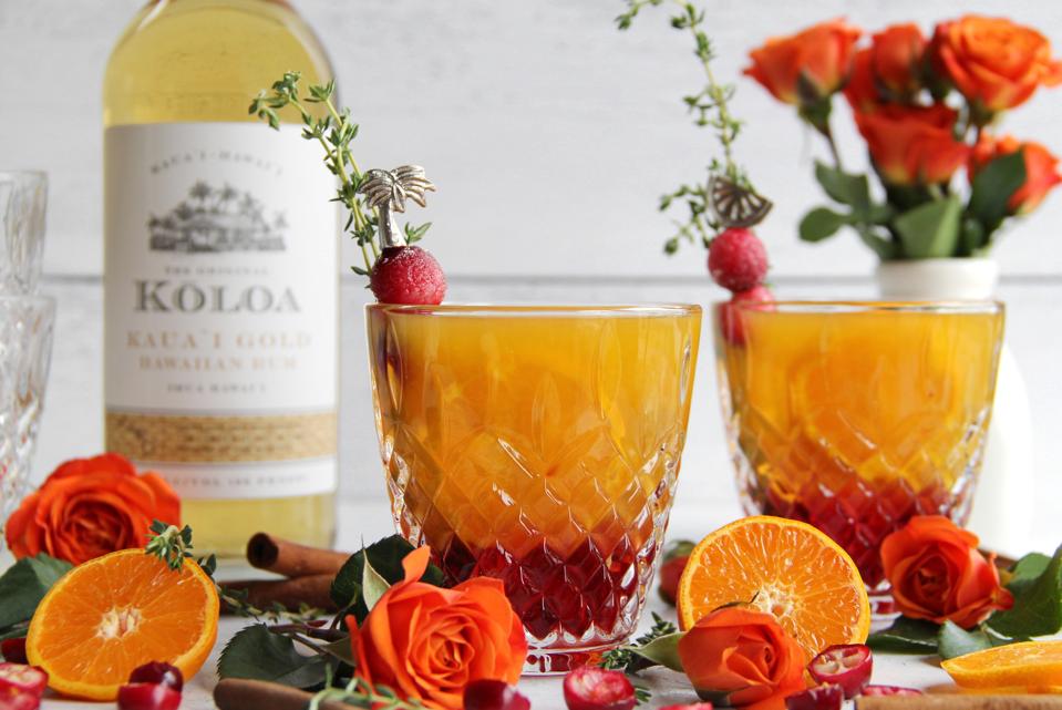 Koloa Rum Company_Cranberry Orange Ginger Punch