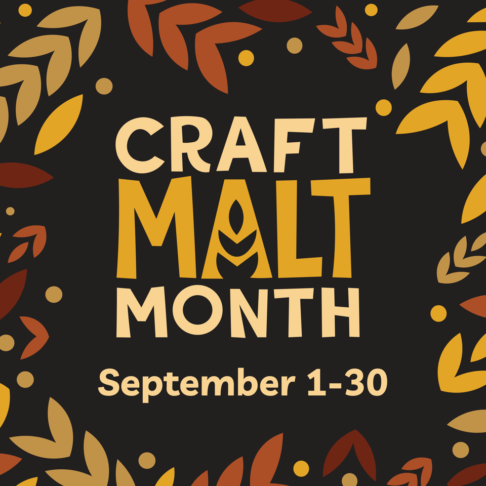 the logo of Craft Malt Month