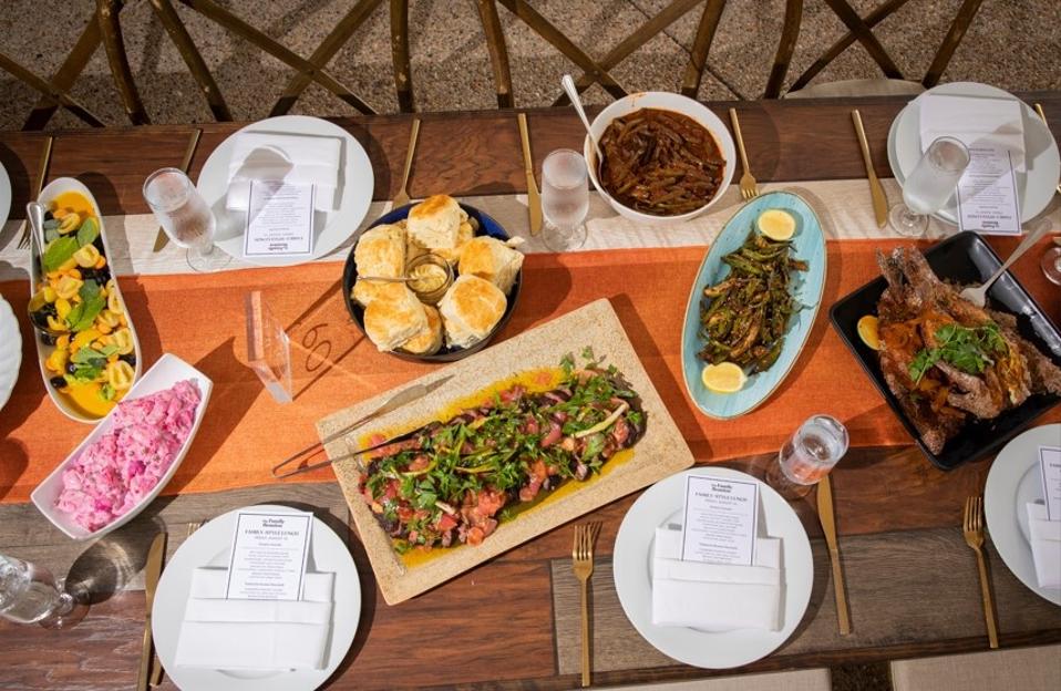 Clay Williams Family Style Lunch