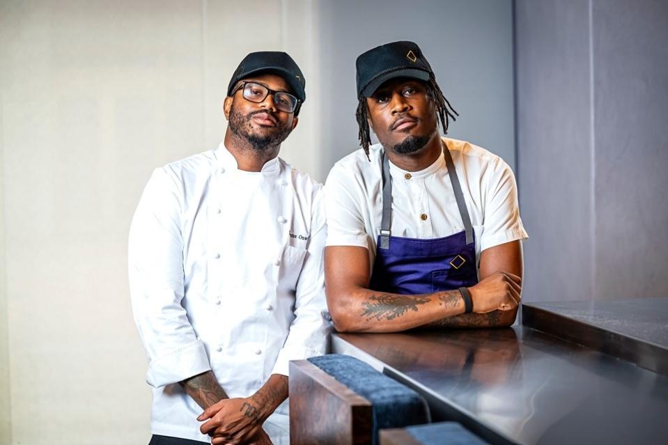 Kwame Onwuachi and Martel Stone - Photo Credit Scott Suchman