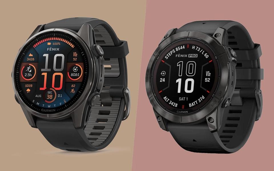 Garmin Fenix 8 Vs Fenix 7 Pro Features Compared