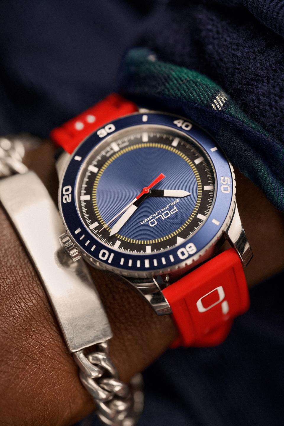 A new generation of colorful, versatile and sporty Ralph Lauren Polo watches