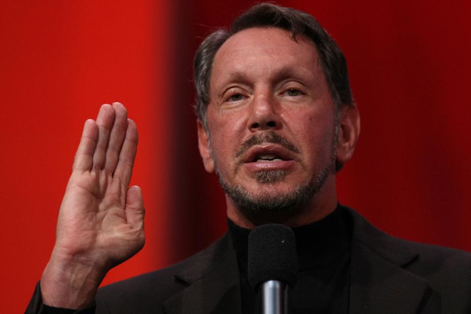 Computer Technology Leaders Speak At Oracle Open World Conference