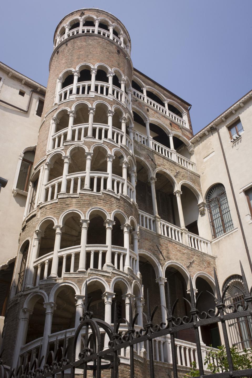 Italy - Venice - The Palazzo Contarini del Bovol aka Secret Staircase