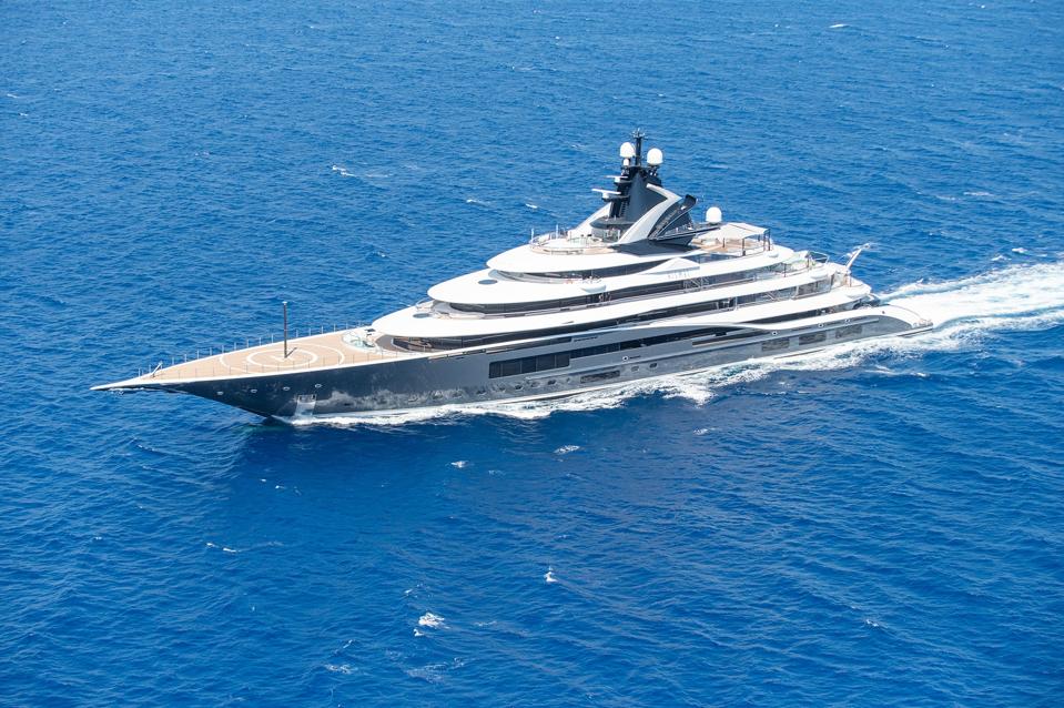 Shahid Khan's Kismet yacht.