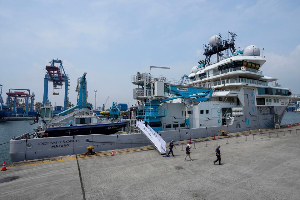 Ray Dalio's OceanXplorer yacht.
