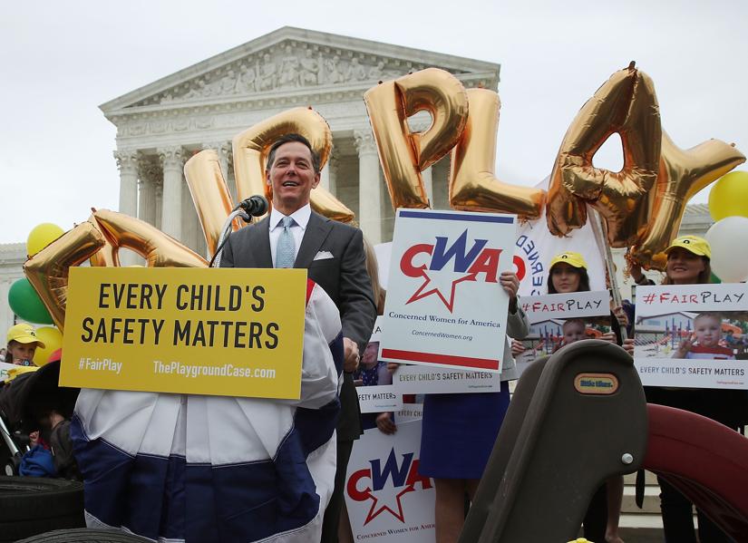 Justices Skeptical Church-State Separation Reaches Missouri School Playground Program