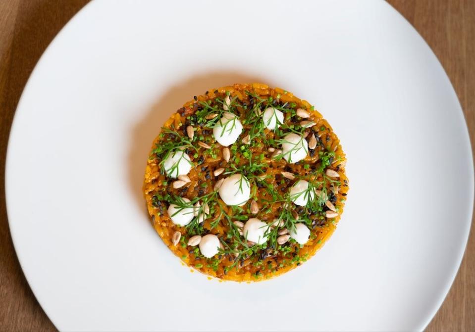 Typical dish at Mesa Franca