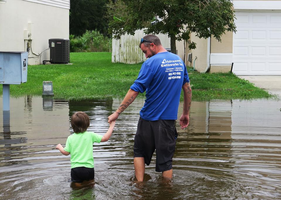 Hurricane Milton causes severe flooding in Altamonte Springs, Florida