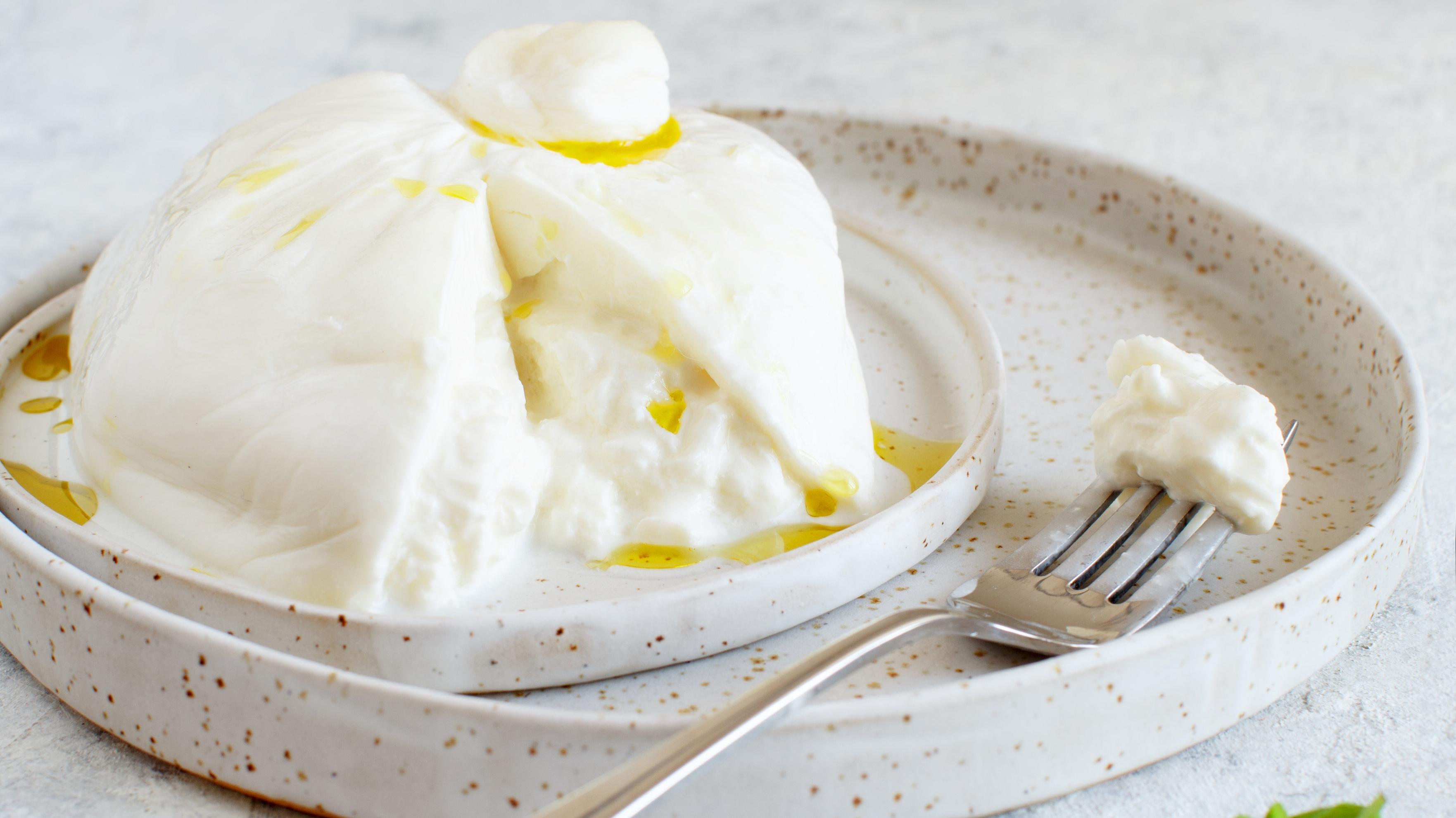 Italian cheese burrata