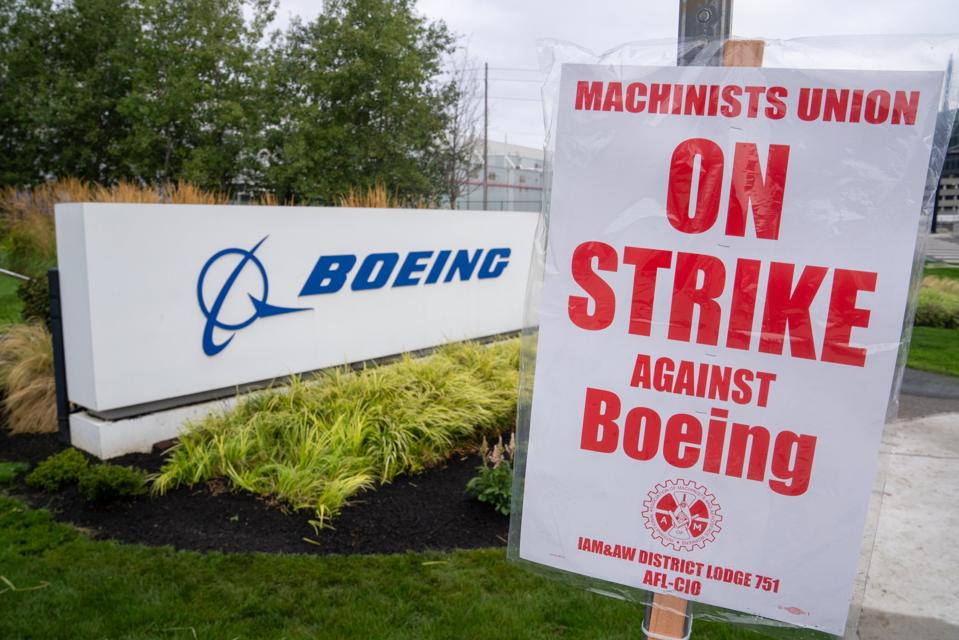 Boeing Machinists Go On Strike After Contract Negotiations Stall