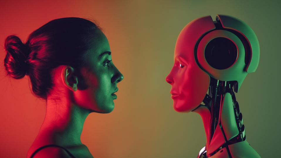Human against a robot