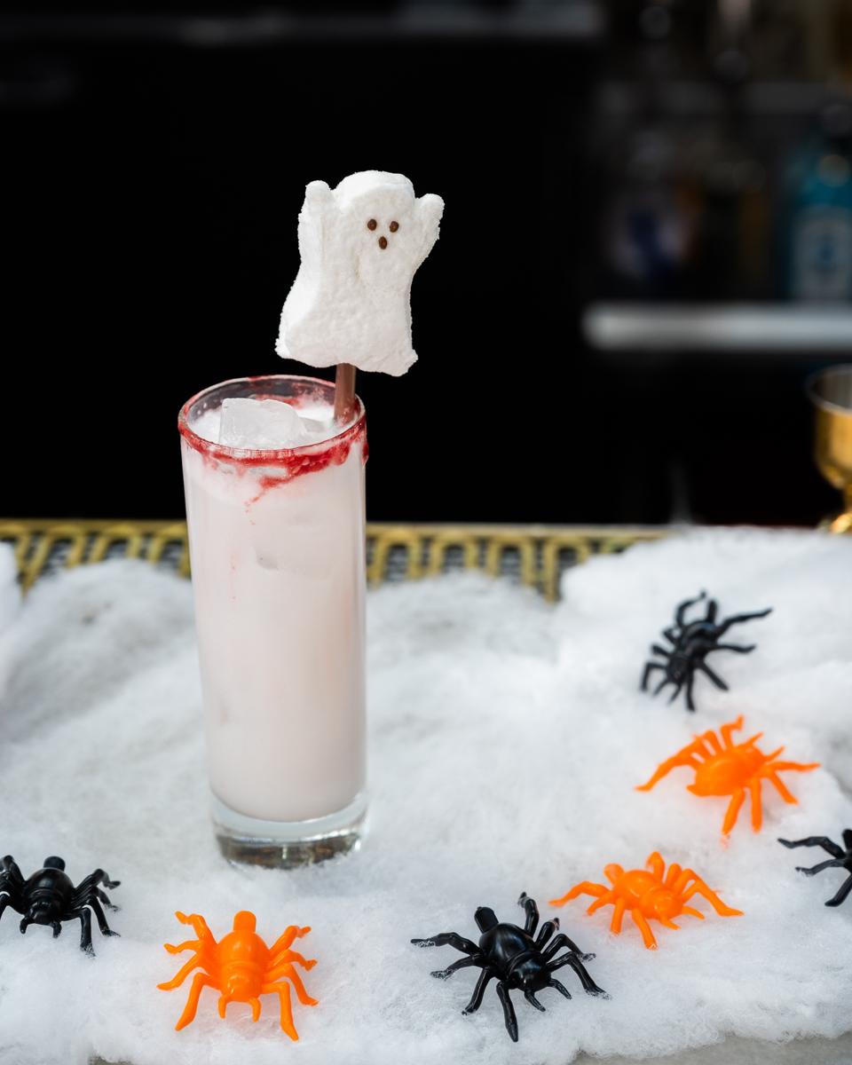 シーグラスアート Halloween cocktail ヒーリングアート