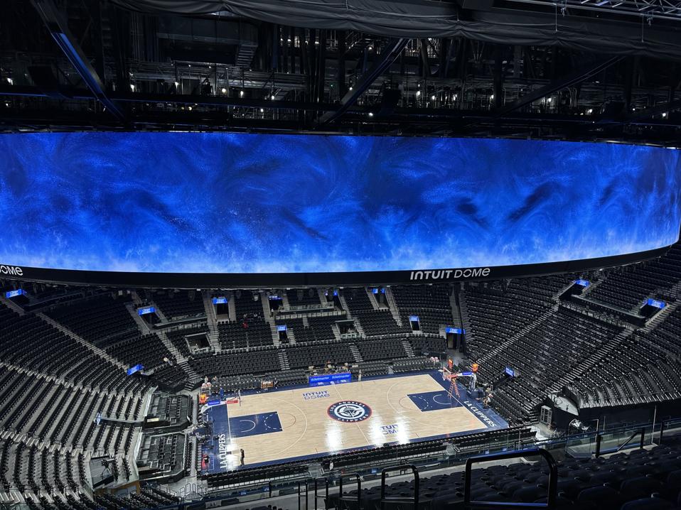 Inside The Intuit Dome, Where Basketball Meets Technology And