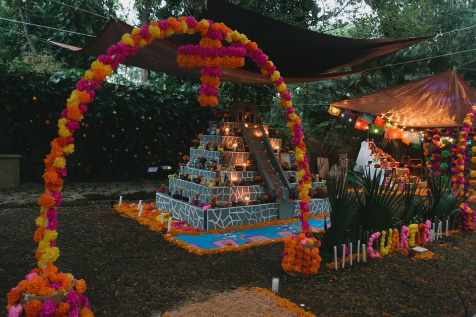 day of the dead display