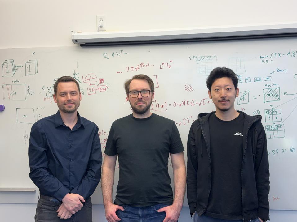 Photo of Gray Swan's founders Zico Kolter, Matt Fredrikson and Andy Zou