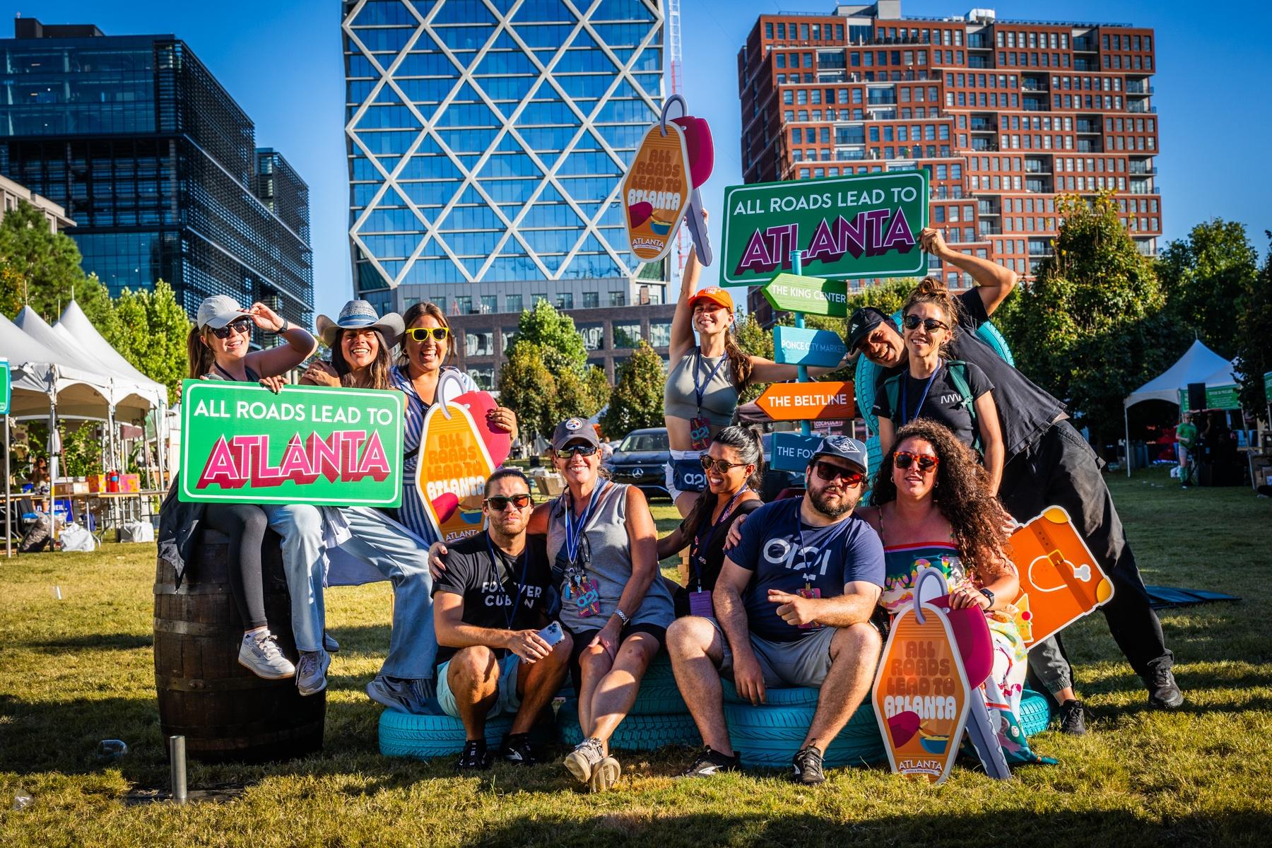 a21 team at Atlanta Food & Wine