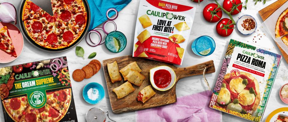 CAULIPOWER's newest pizza products.