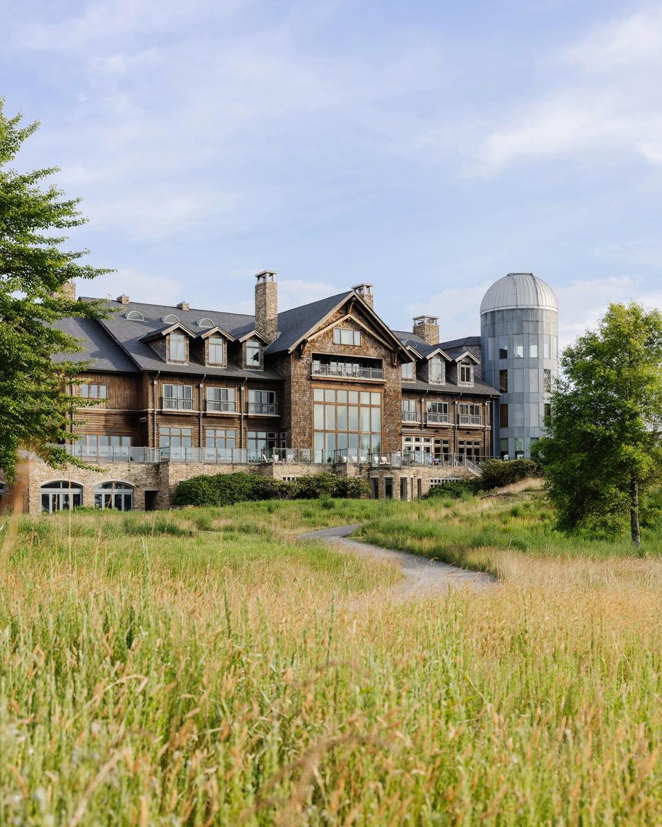 yellow sequin dress Primland Resort Review (in Meadows of Dan, Virgnia)