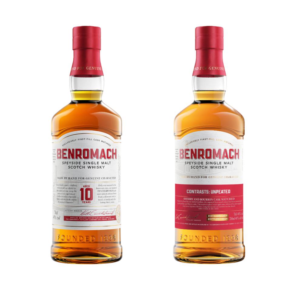[限定商品] BENROMACH CONTRASTS 12年 スコッチウイスキー The Benromach Whisky Contrast Series: To Peat Or Not To Peat
