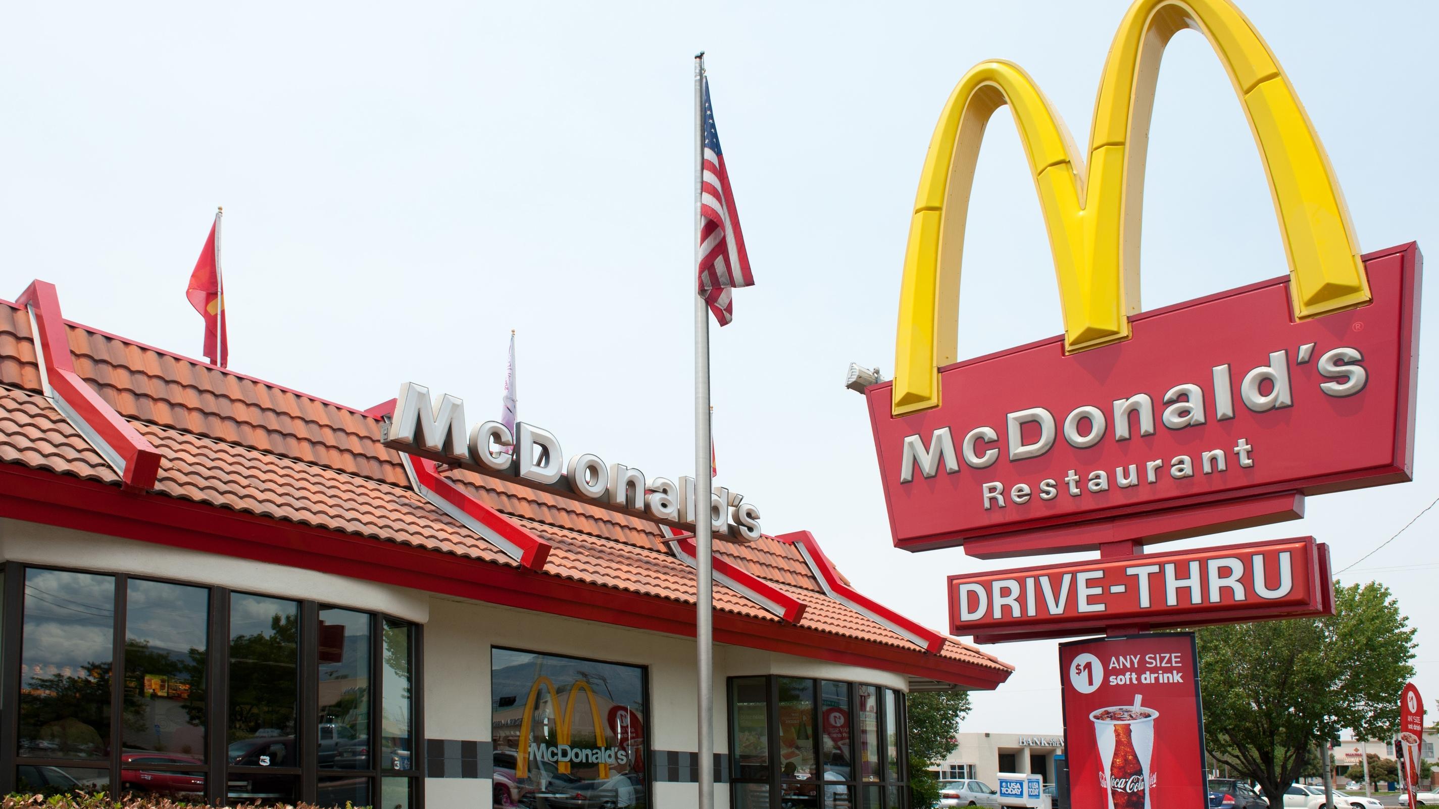 McDonald's Fast Food Restaurant