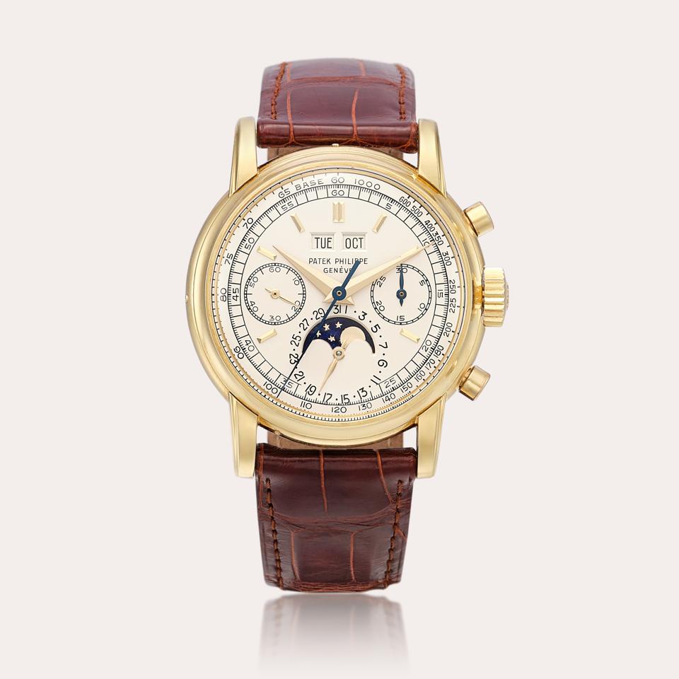 Patek Philippe, 'Second Series Flat Dial' Ref 2499, 1954