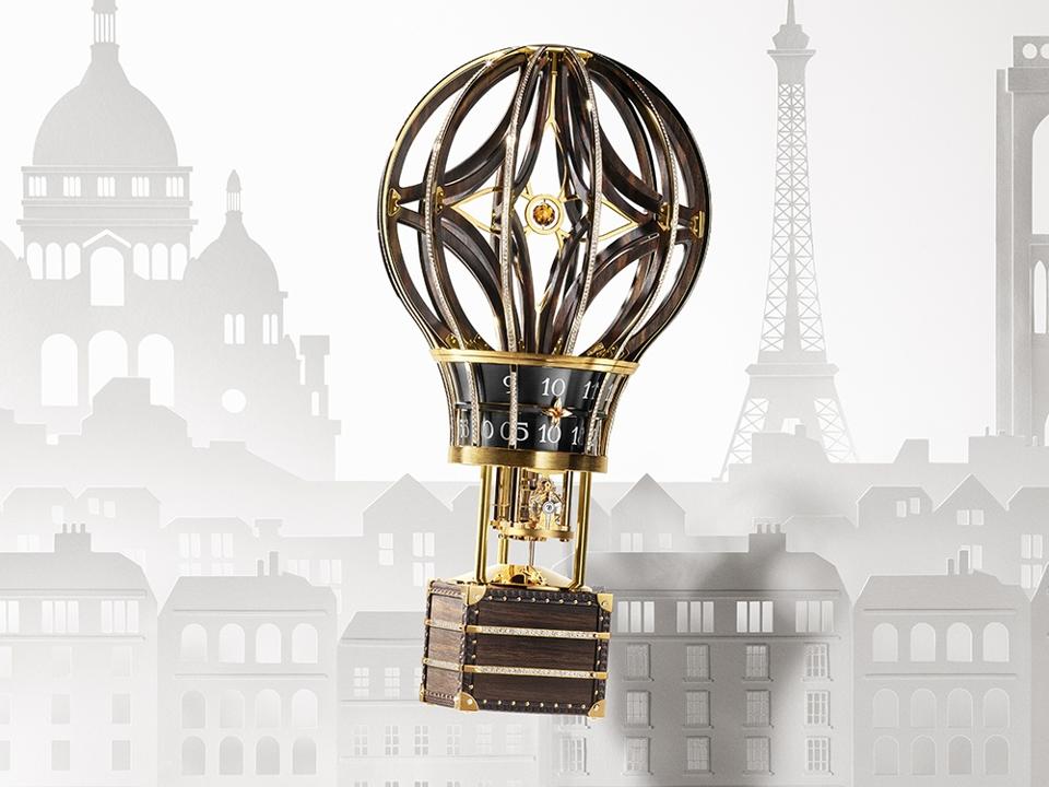 Louis Vuitton x L'Epee Makes A 'Travel' Clock Like No Other