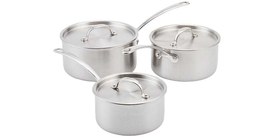 stellar eclipse stainless steel pan set