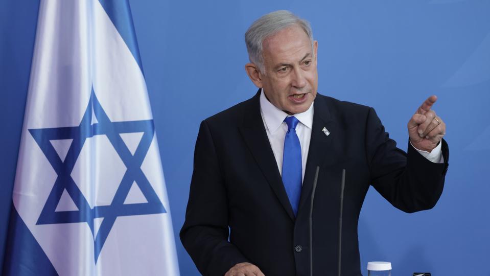 Israeli Prime Minister Netanyahu Visits Berlin