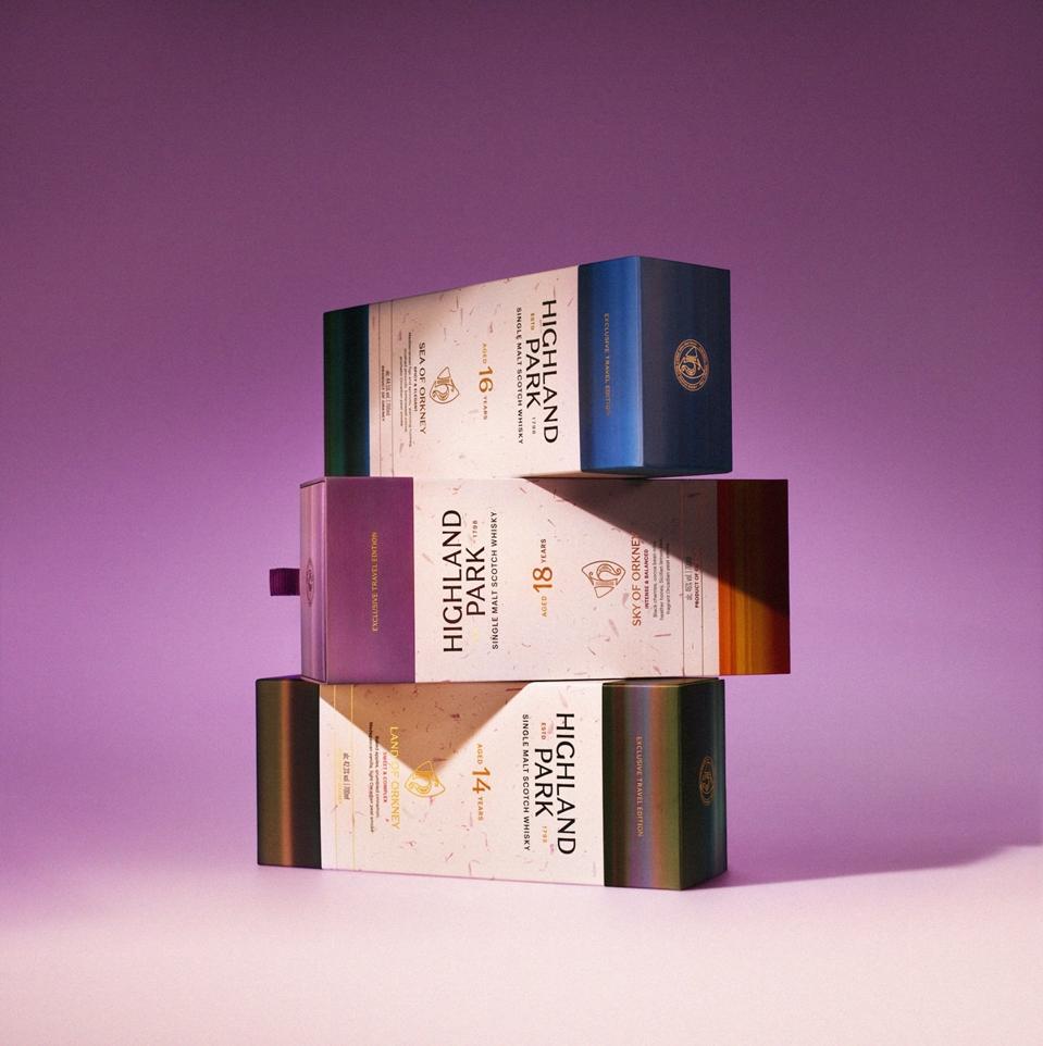 Highland Park travel retail range after makeover