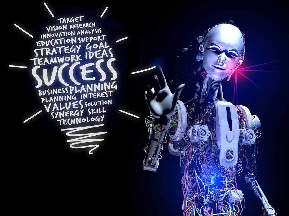Cyborg and Success Bulb
