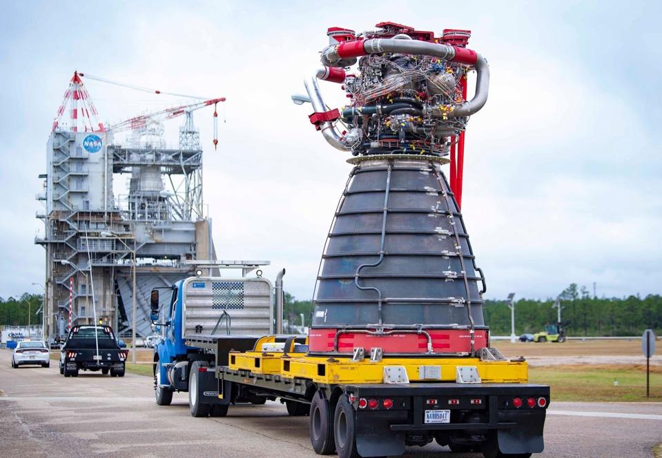 Nasa Rocket Engine Fireplace