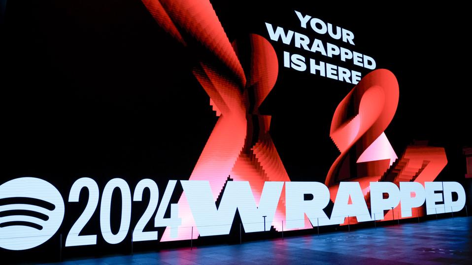 Spotify Celebrates 2024 Wrapped With Central London Takeover At London's Outernet