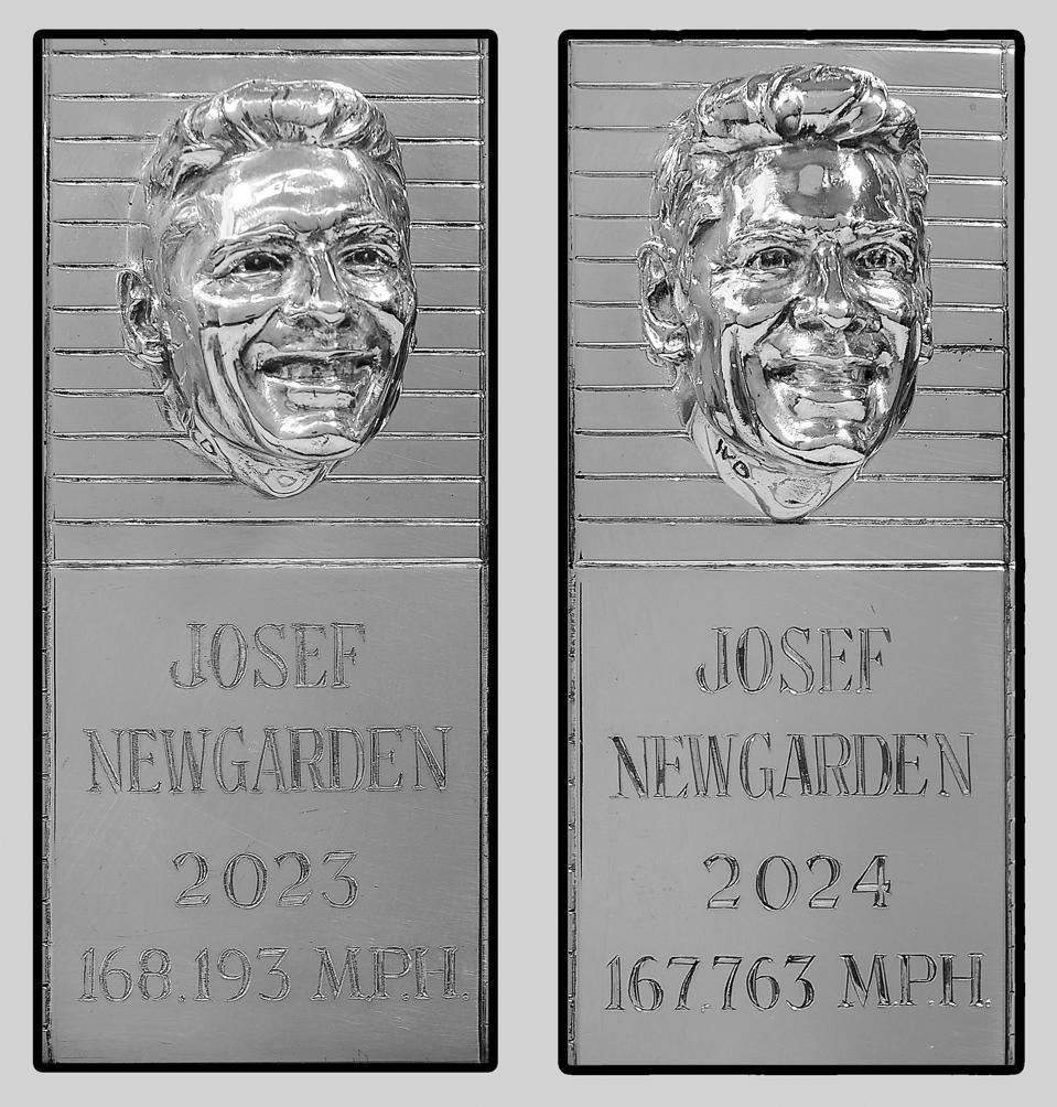 Indy 500 Winner Josef Newgarden's Second Face Unveiled On Borg