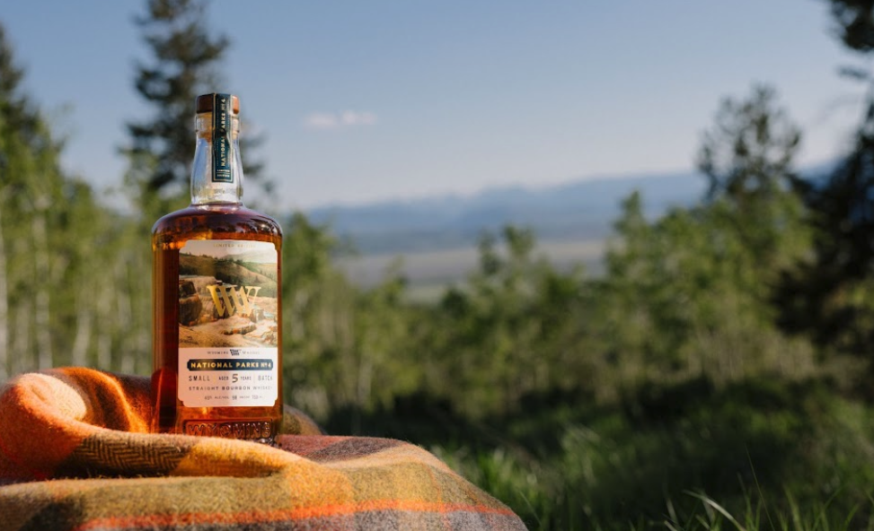 Wyoming Whiskey National Parks Series No 4.