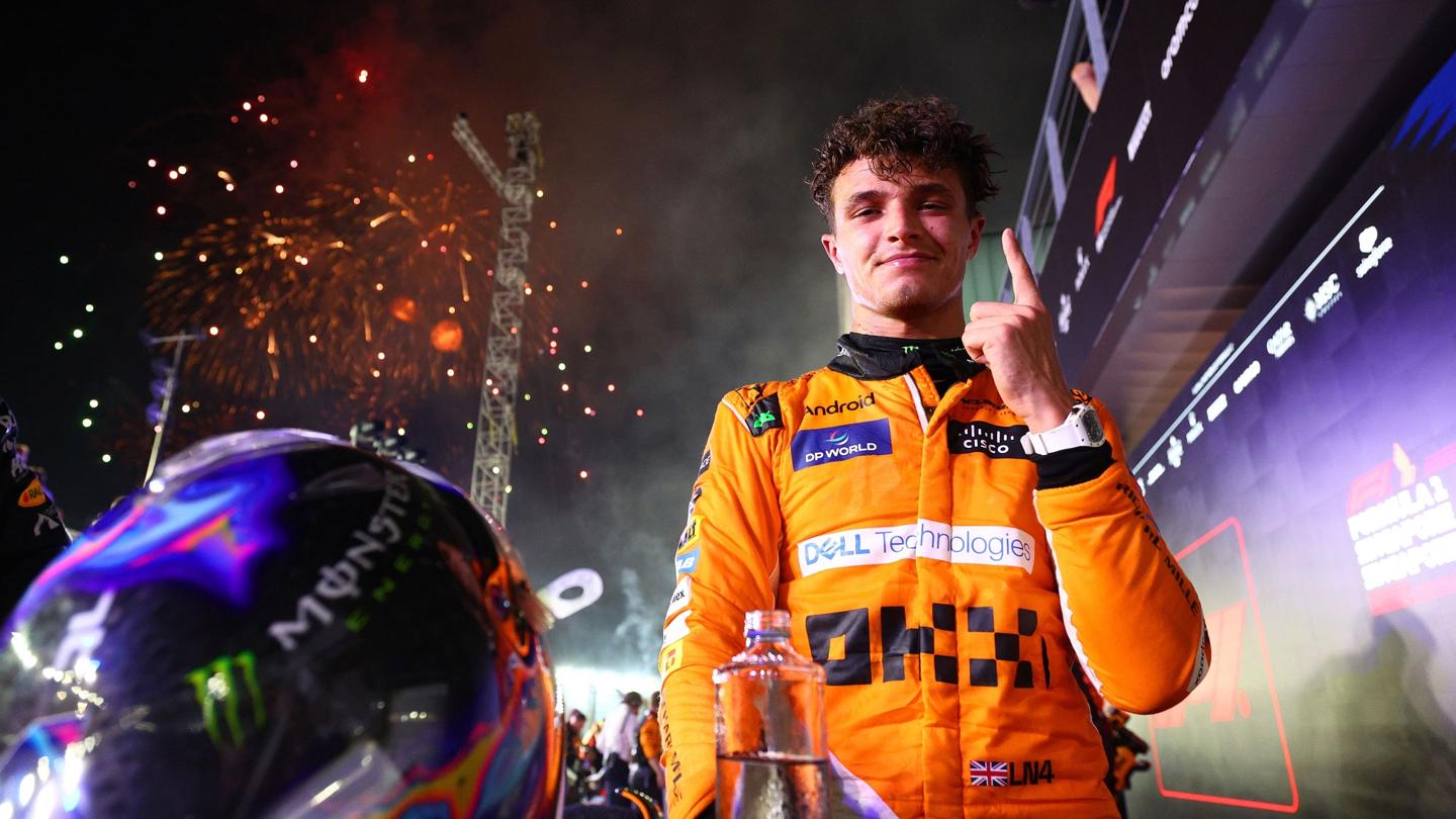 McLaren driver Lando Norris.