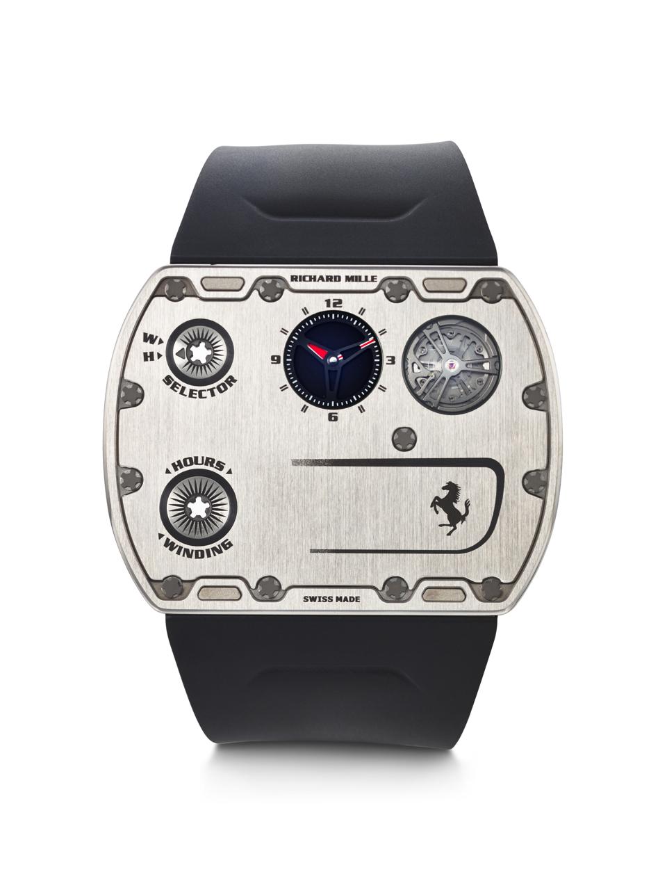 The Richard Mille, Ferrari ultra-thin reference RM UP-01 TI, Numbered 37⁄150, circa 2024