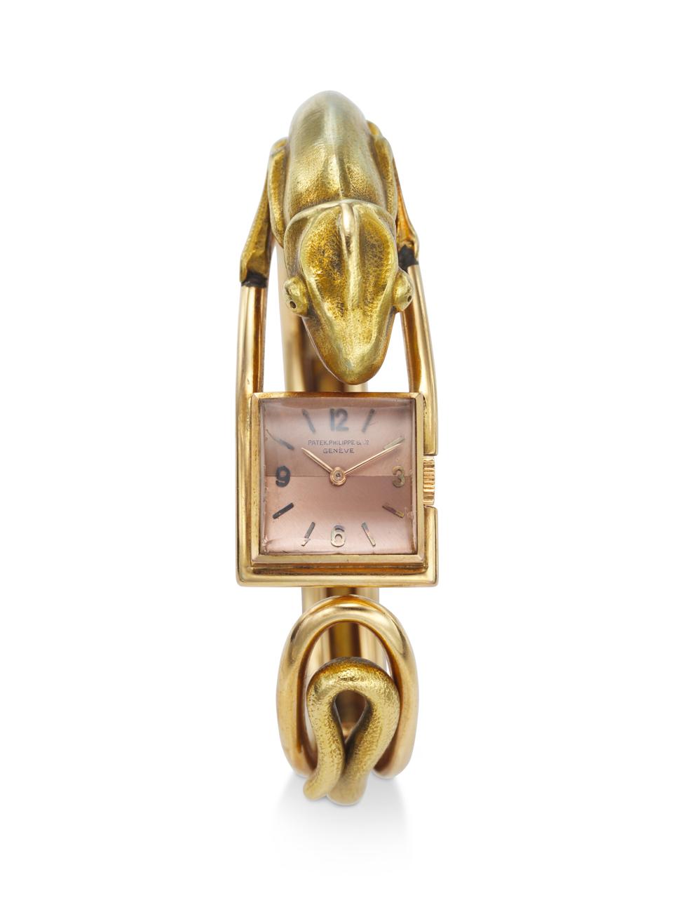 Patek Philippe 18k yellow and pink gold “Chameleon,” reference 1252