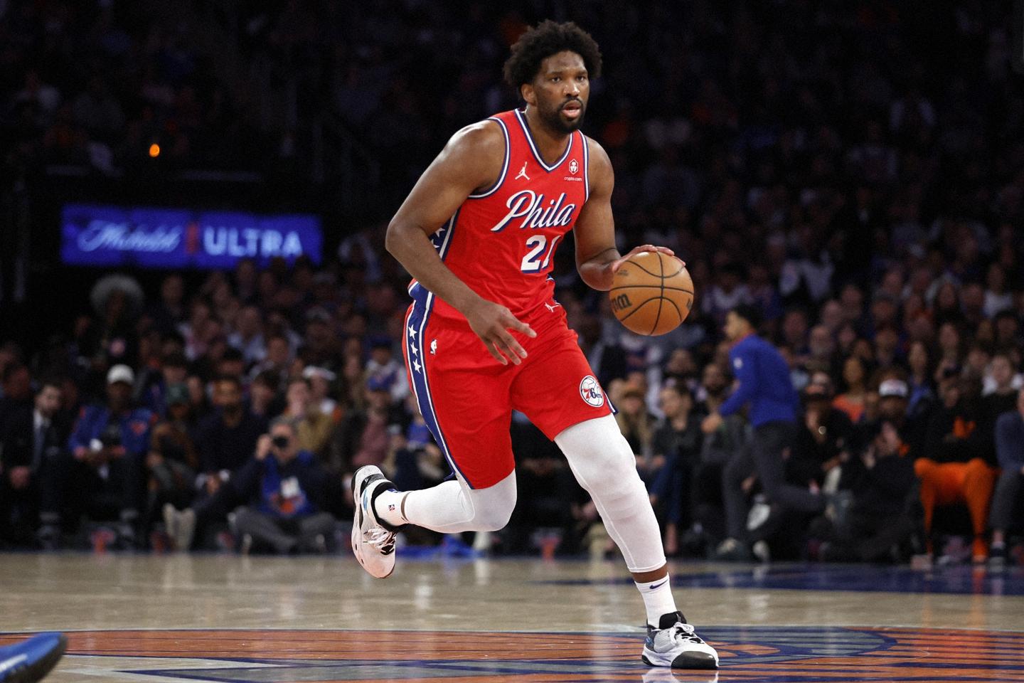 Joel Embiid of the Philadelphia 76ers.