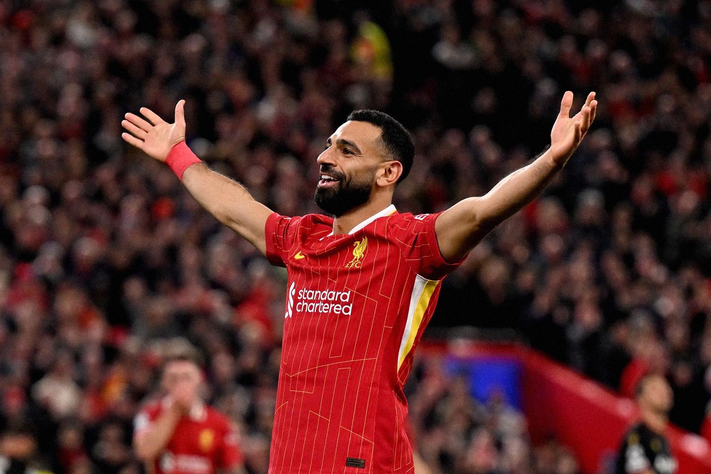 Mohamed Salah of Liverpool.