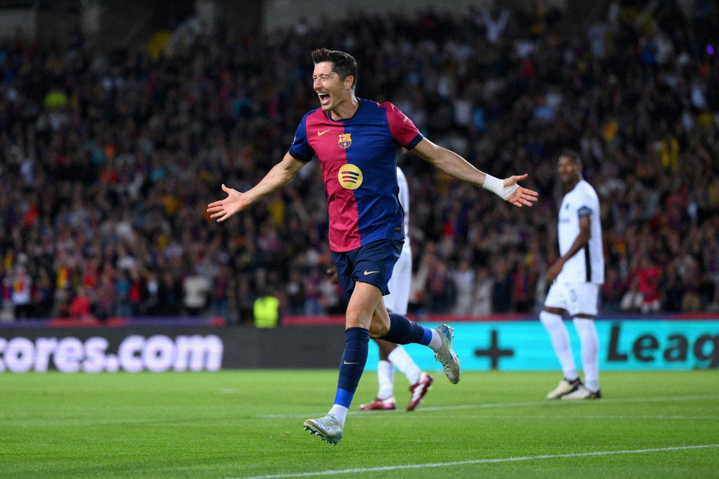 Robert Lewandowski of FC Barcelona.