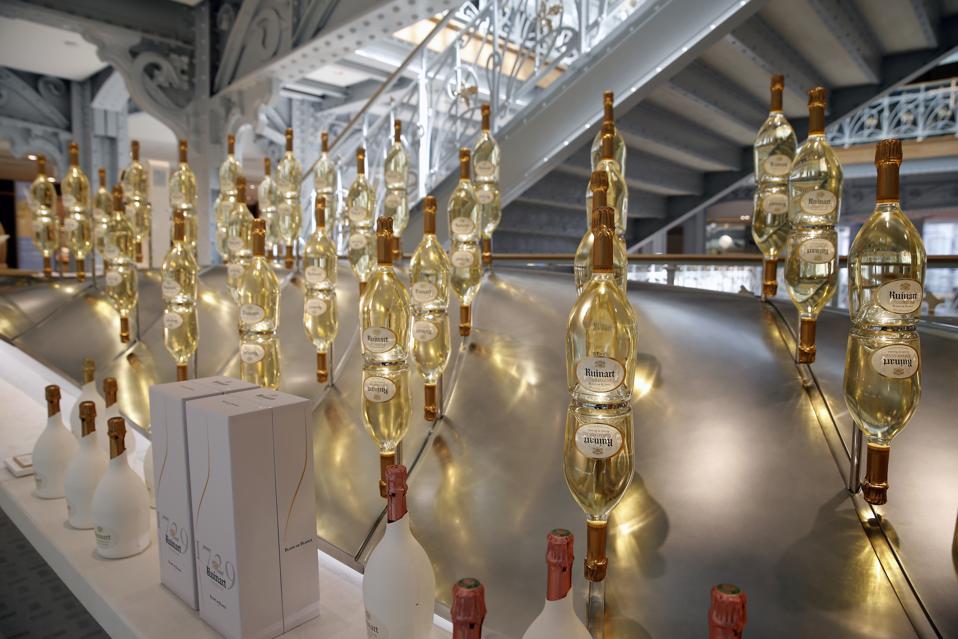 Bernard Arnault, LVMH Moët Hennessy Louis Vuitton CEO Holds A Press Conference For The Reopening Of Samaritaine Department Store