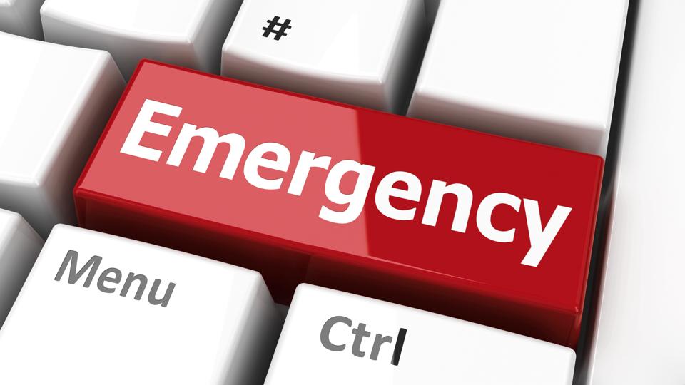 Dental practice leadership reviewing protected emergency administrator access, recovery credentials, approvals, logging, and post-use credential rotation