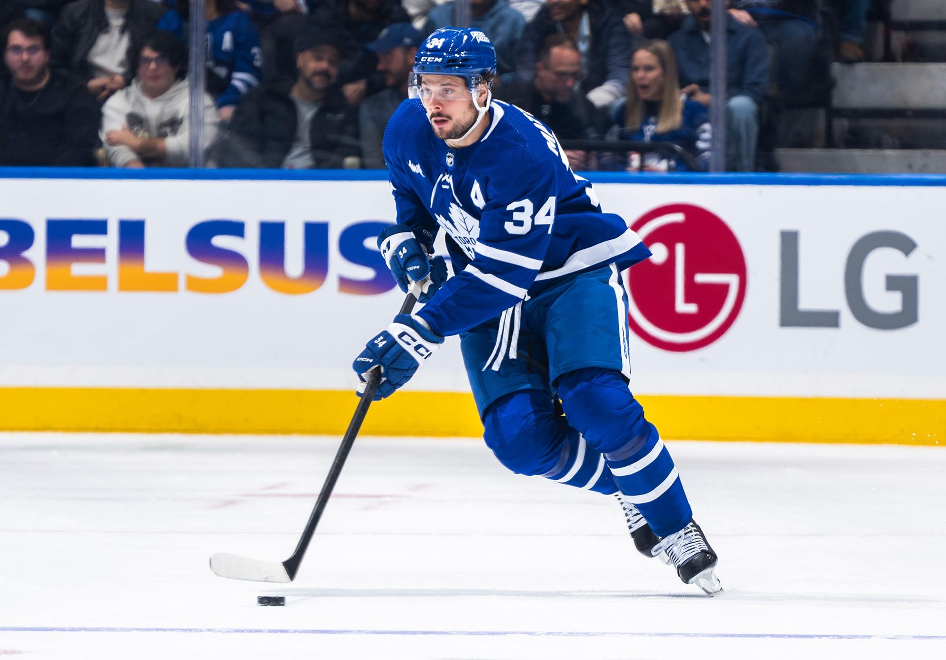 Toronto Maple Leafs center Auston Matthews.