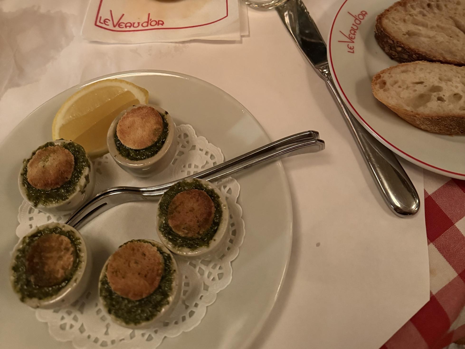 Escargot from Le Veau D'Or