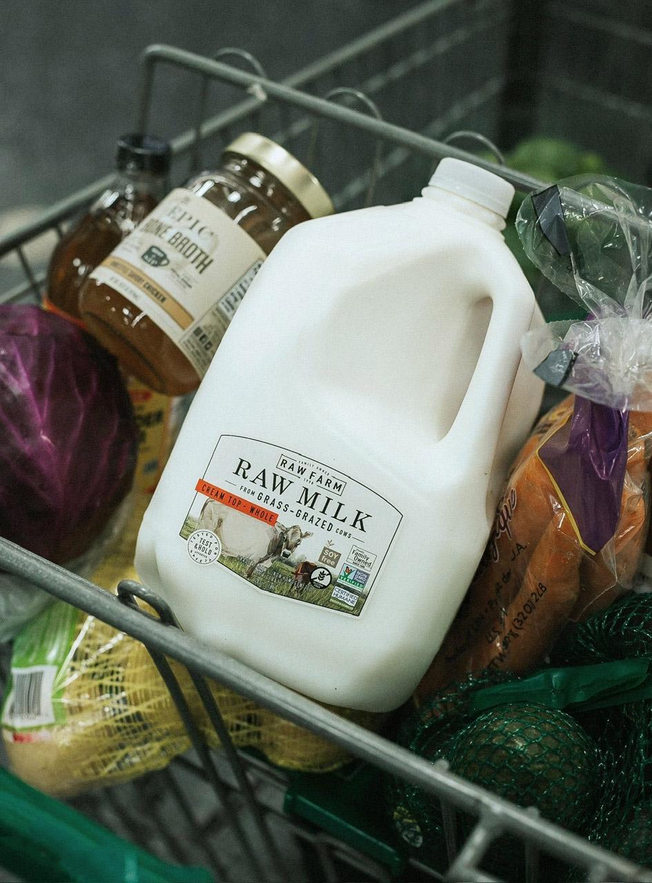 Raw Farm's raw milk