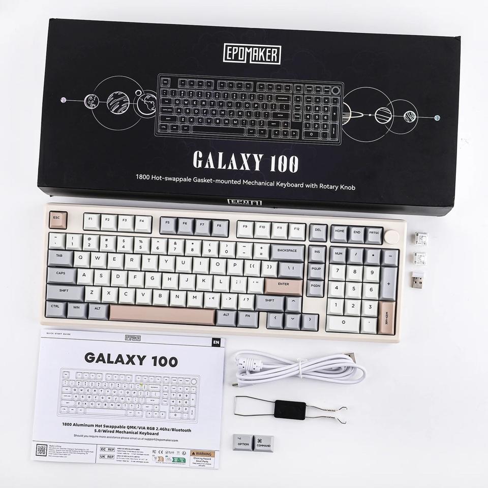 EPOMAKER GALAXY 100 キーボード Epomaker Galaxy100 QMK/VIA – epomaker