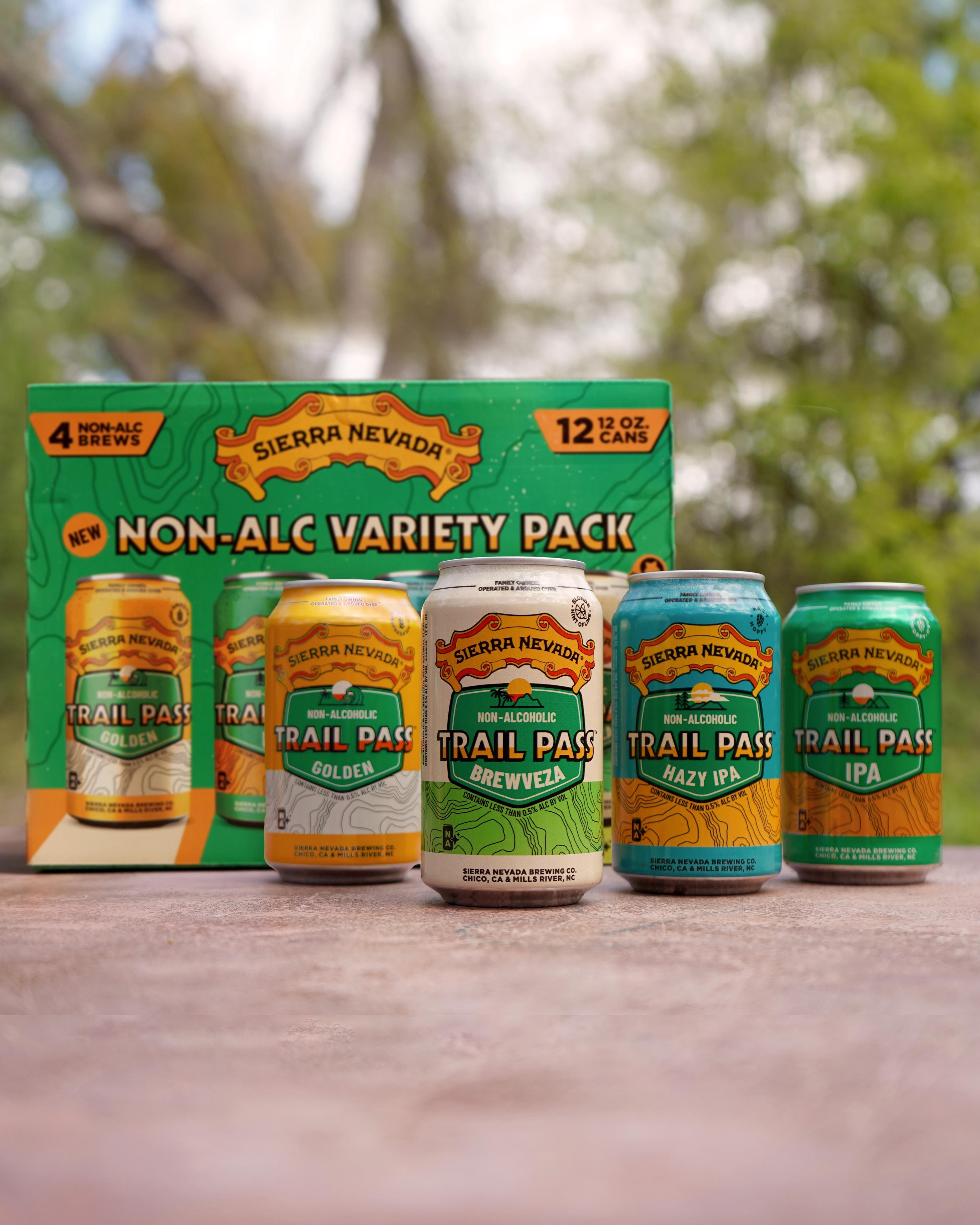 The Sierra Nevada Trail Pass Non-Alcoholic Variety Pack