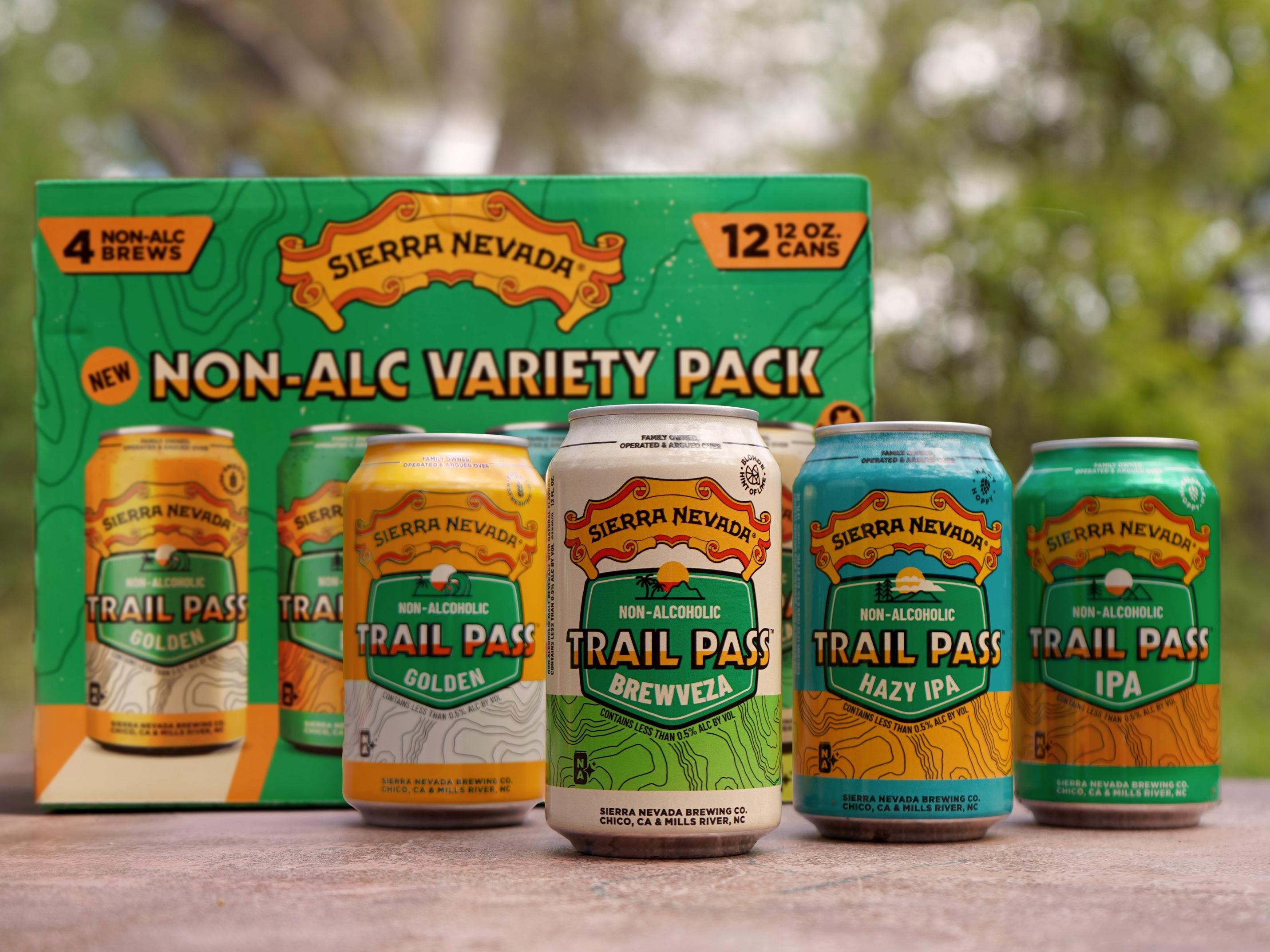 The Sierra Nevada Trail Pass Non-Alcoholic Variety Pack