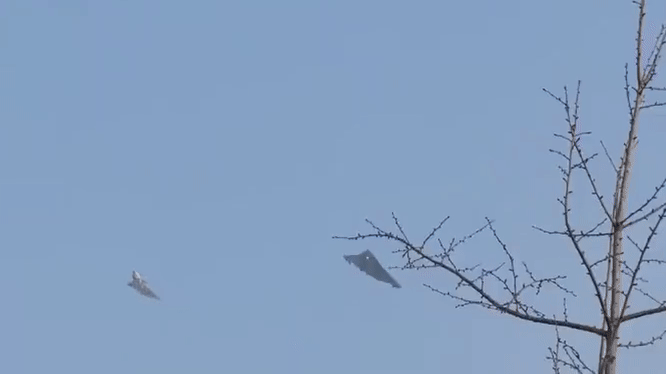 The new Chengdu demonstrator.